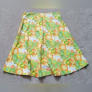 Aline summer citrus skirt